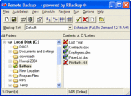 RBackup Remote Backup screenshot